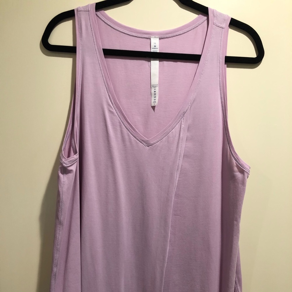 Lululemon workout tank top (purple)